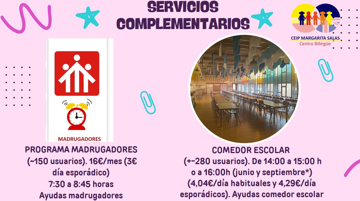 servicios complementarios 2026